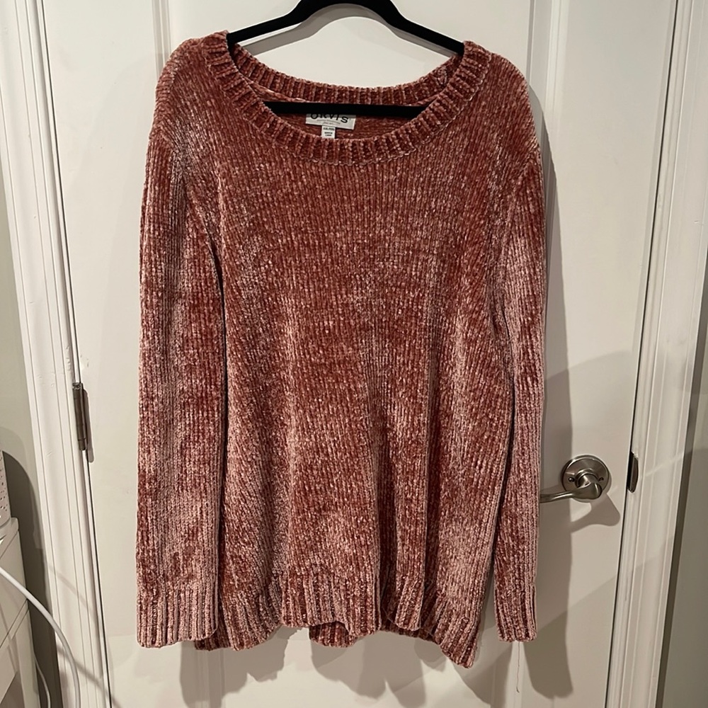 Orvis Pink Sweater